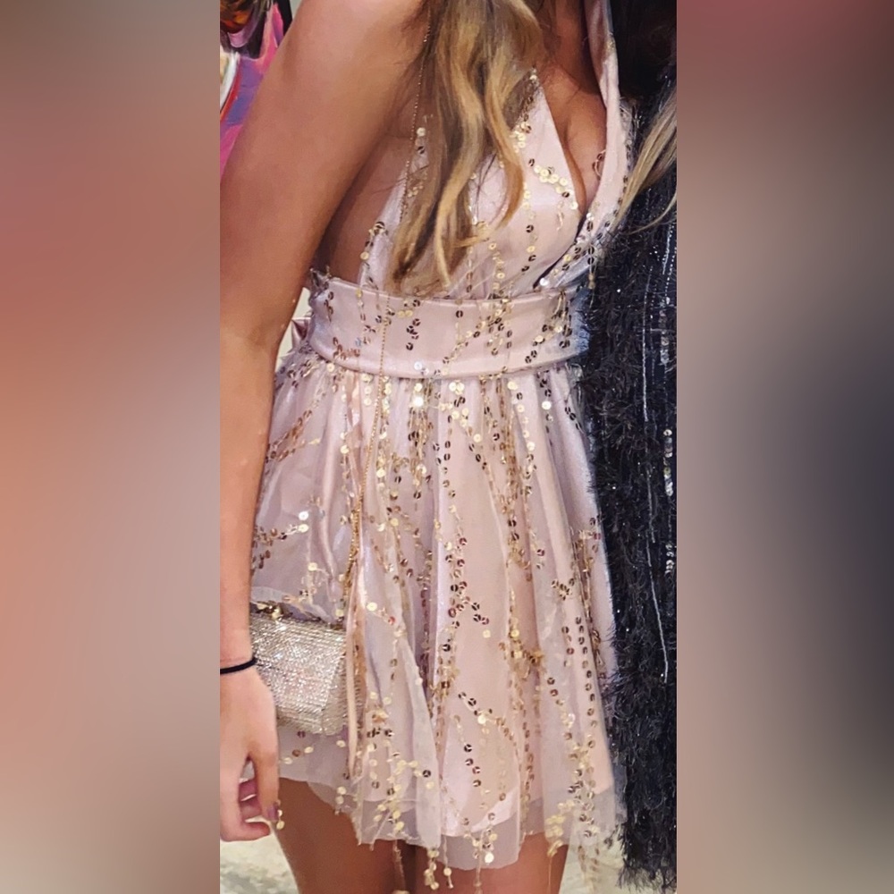 Elegant Sequin Dress